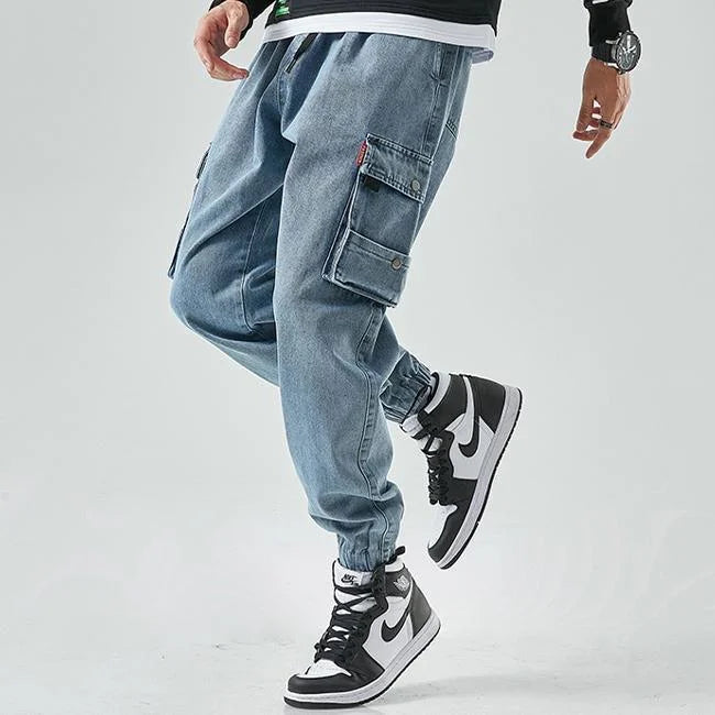 Jeans homme cargo best sale