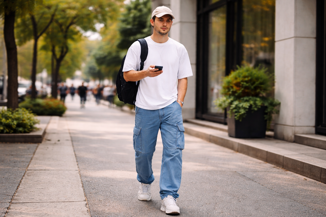 Du casual chic au sportswear : toutes les facettes du jean cargo
