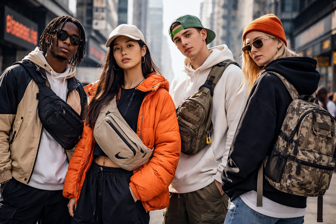 L’essor des sacs dans la mode streetwear : entre utilité et style affirmé