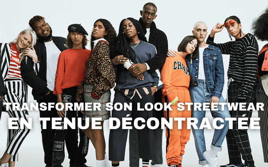 Transformer son look streetwear en tenue décontractée
