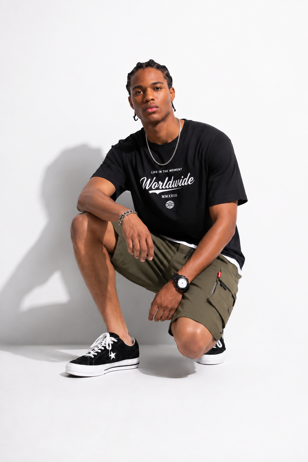SHORT CARGO HOMME BERMUDA