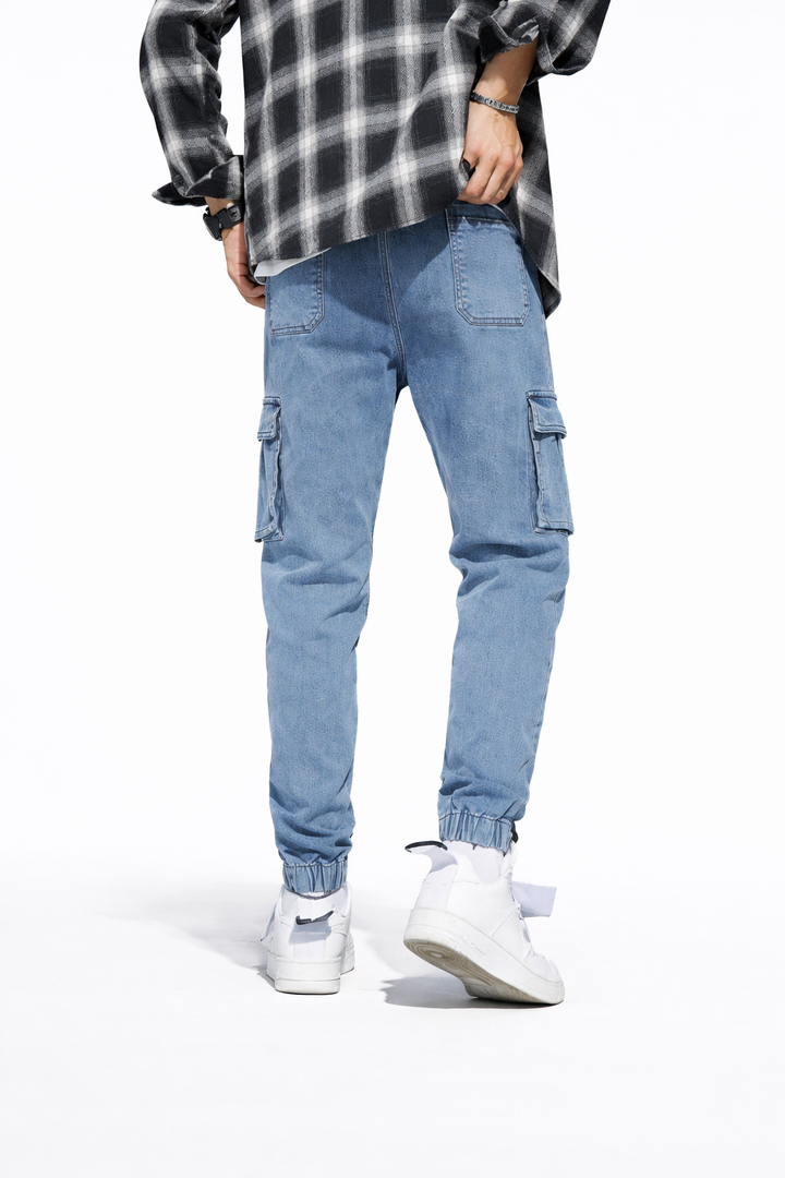 JEAN CARGO HOMME FUSELÉ CASUAL