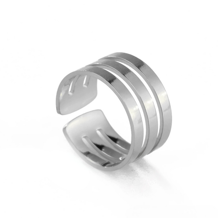 BAGUE NOIR (ACIER INOXYDABLE)
