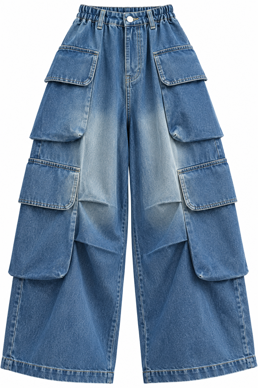 JEAN CARGO FILLE DÉGRADÉ SOUPLE