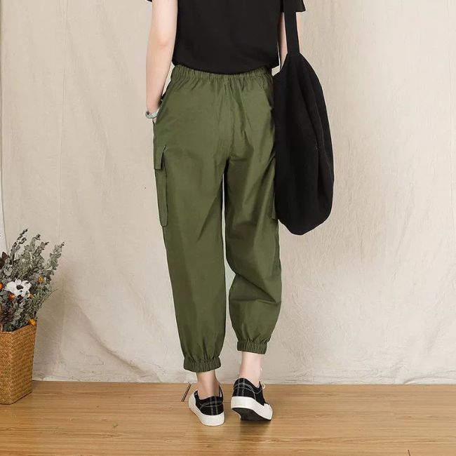 pantalon cargo fille 