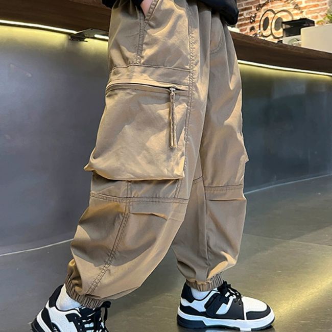 PANTALON CARGO JUNIOR beige