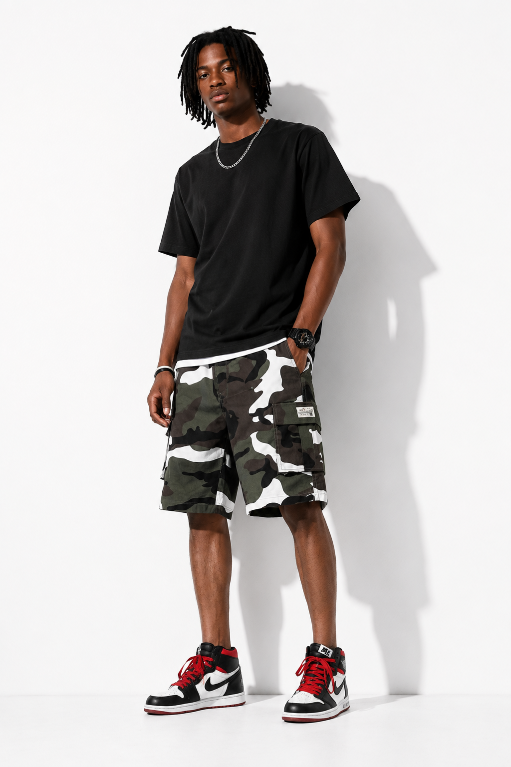 SHORT CARGO BERMUDA CAMOUFLAGE