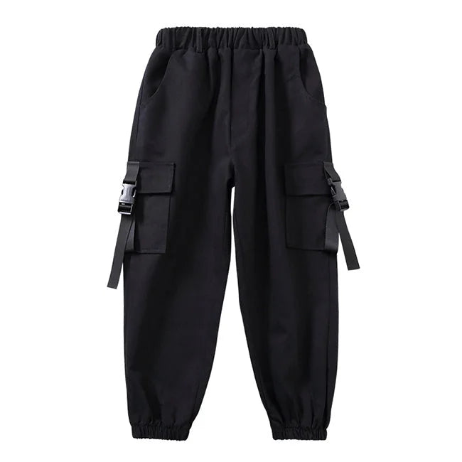 Cargo Noir Enfant | Cargo Styles
