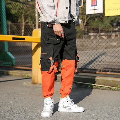 Cargo Orange pour Homme | Cargo Styles