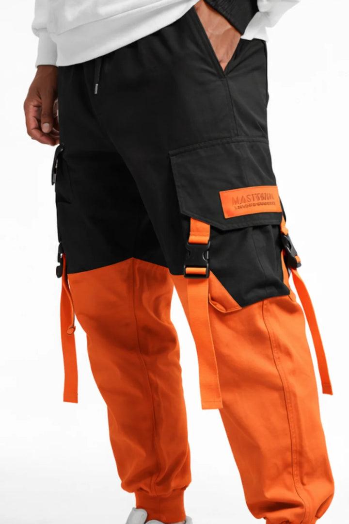 Cargo Orange pour Homme | Cargo Styles