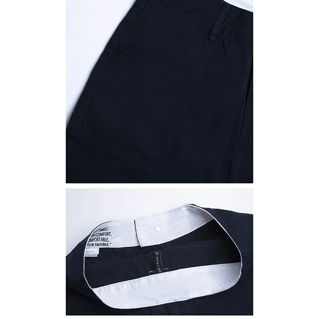 PANTALON CARGO JEAN FEMME BLEU MARINE