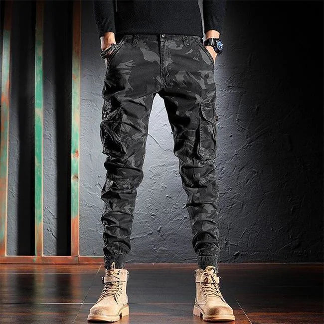 jean cargo camouflage urbain