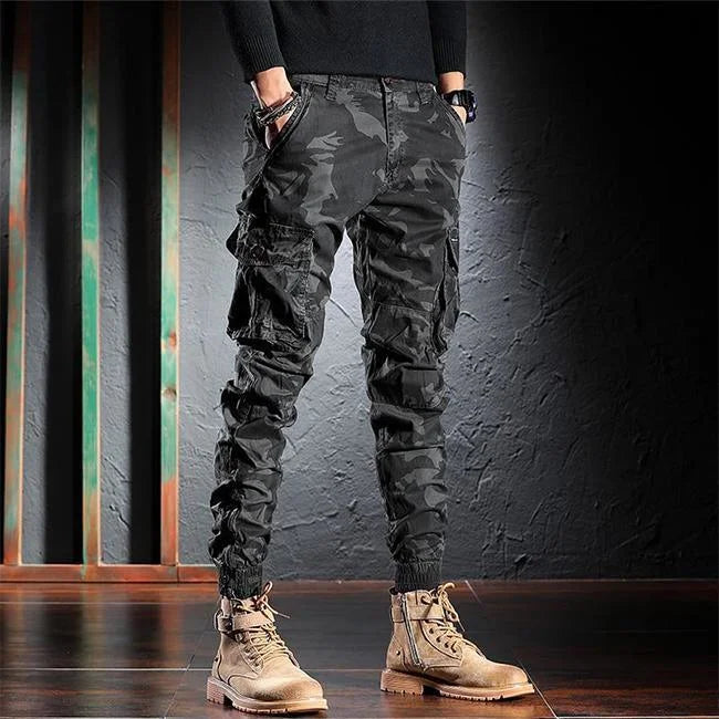 Pantalon type shops militaire