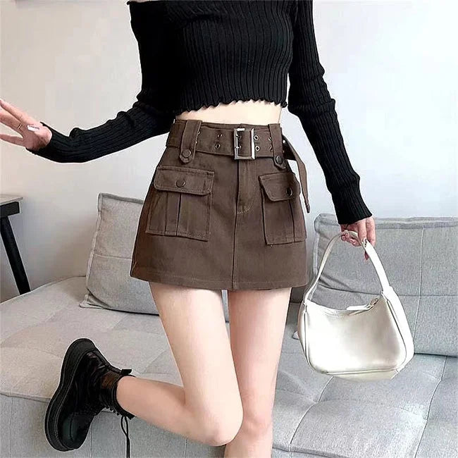 jupe short cargo