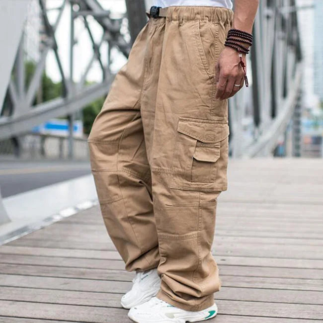 PANTALON CARGO HOMME AMPLE BAGSTREET