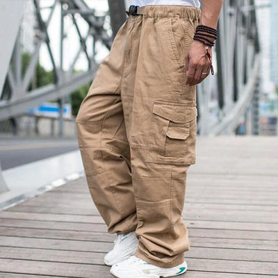 pantalon cargo ample homme styles large