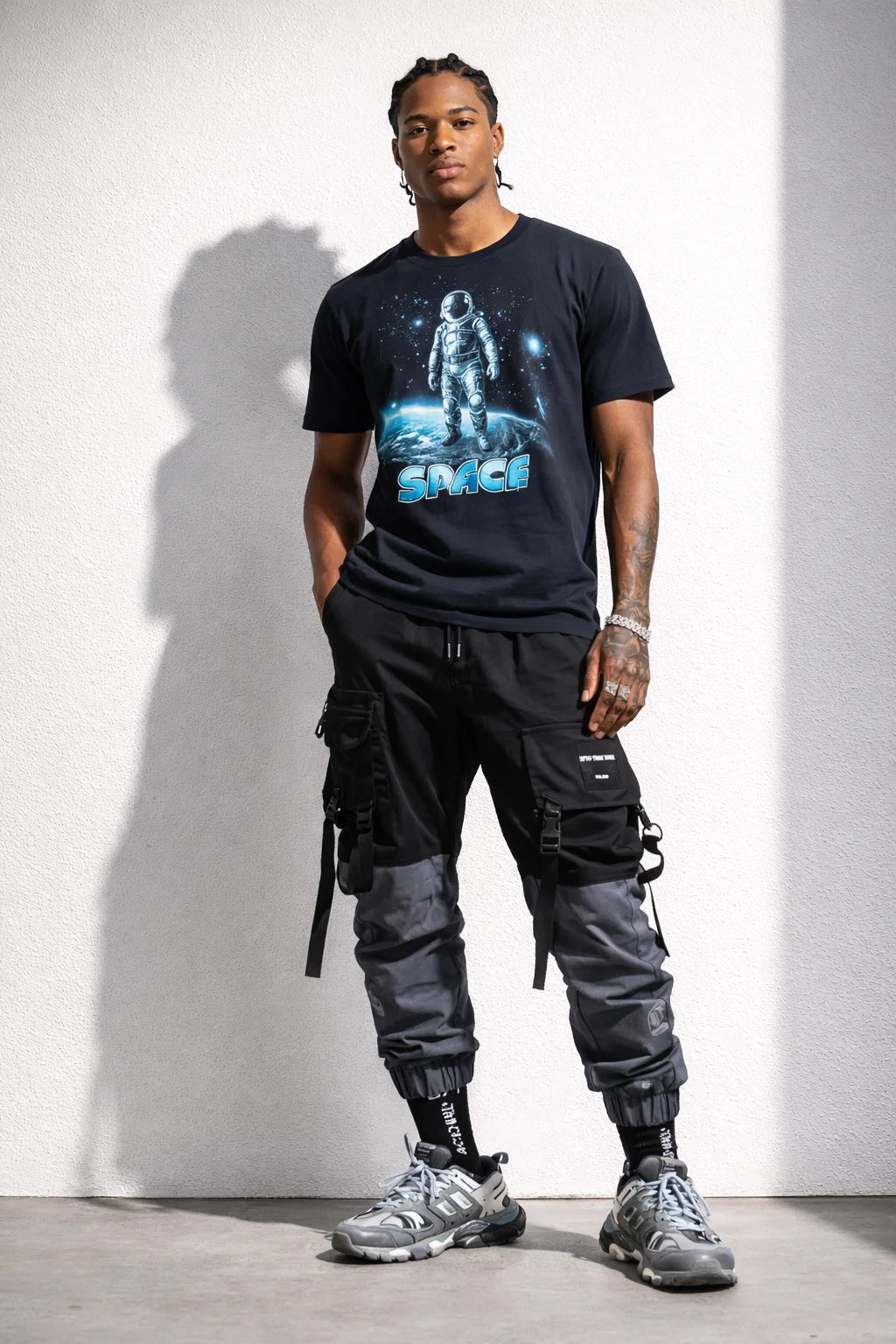 Pantalon Cargo avec Sangle Homme | Cargo Styles