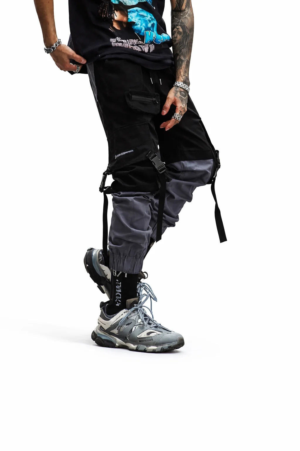 Pantalon Cargo avec Sangle Homme | Cargo Styles