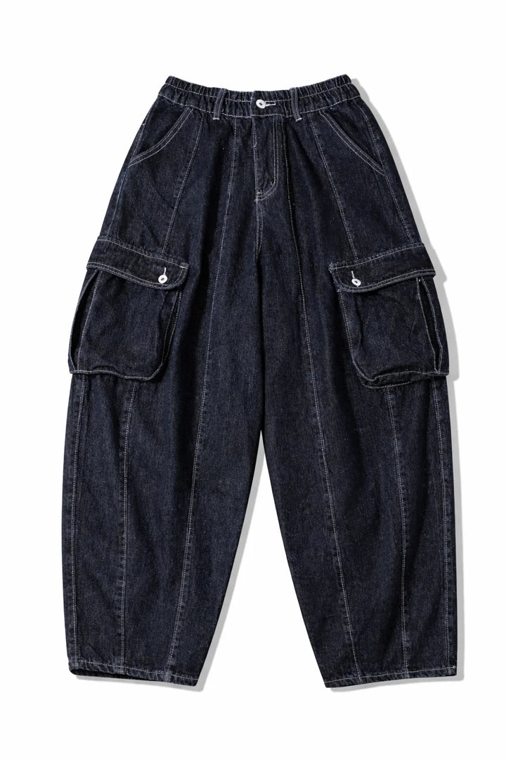 Pantalon Cargo Baggy en Jean | Cargo Styles