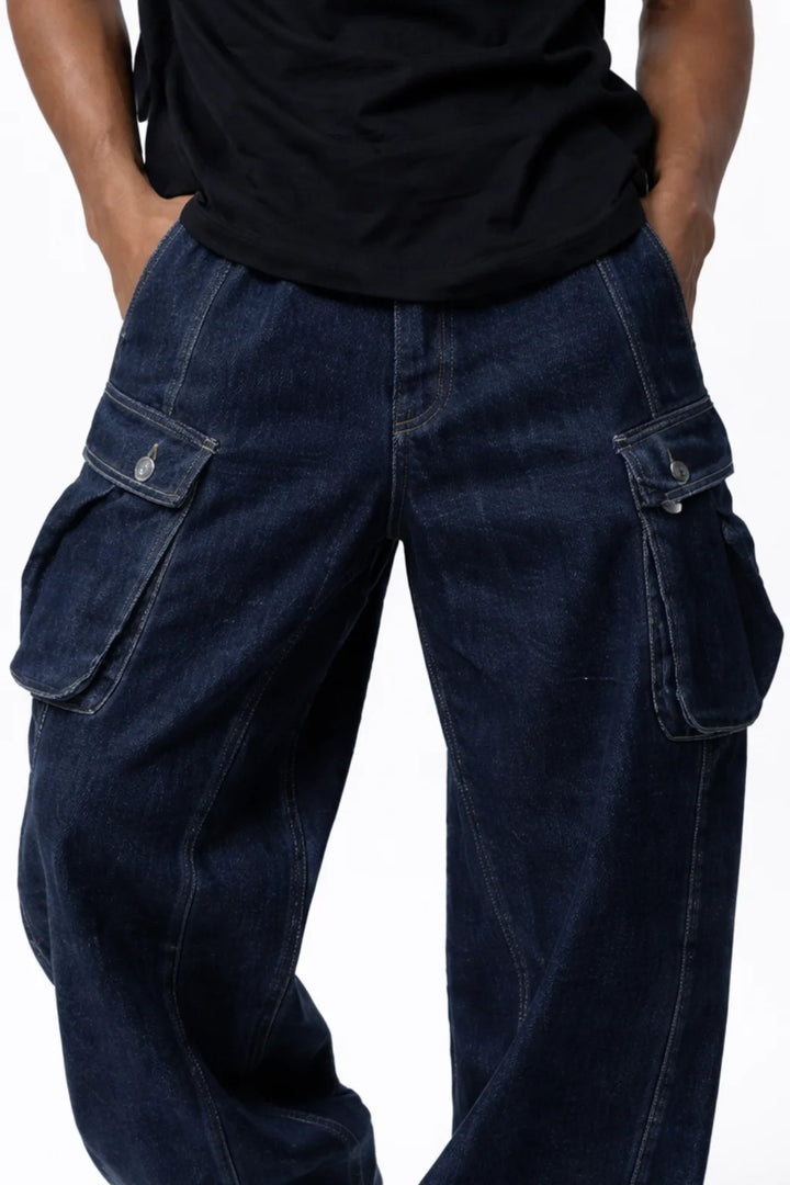 Pantalon Cargo Baggy en Jean | Cargo Styles