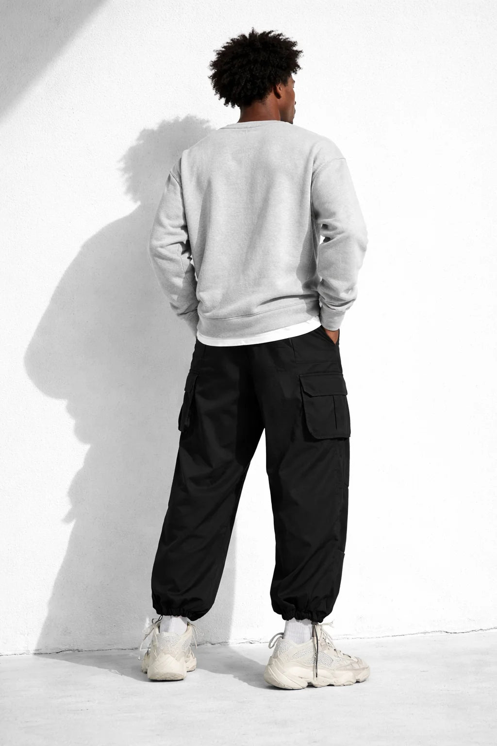 Pantalon Cargo Baggy Homme Noir | Cargo Styles