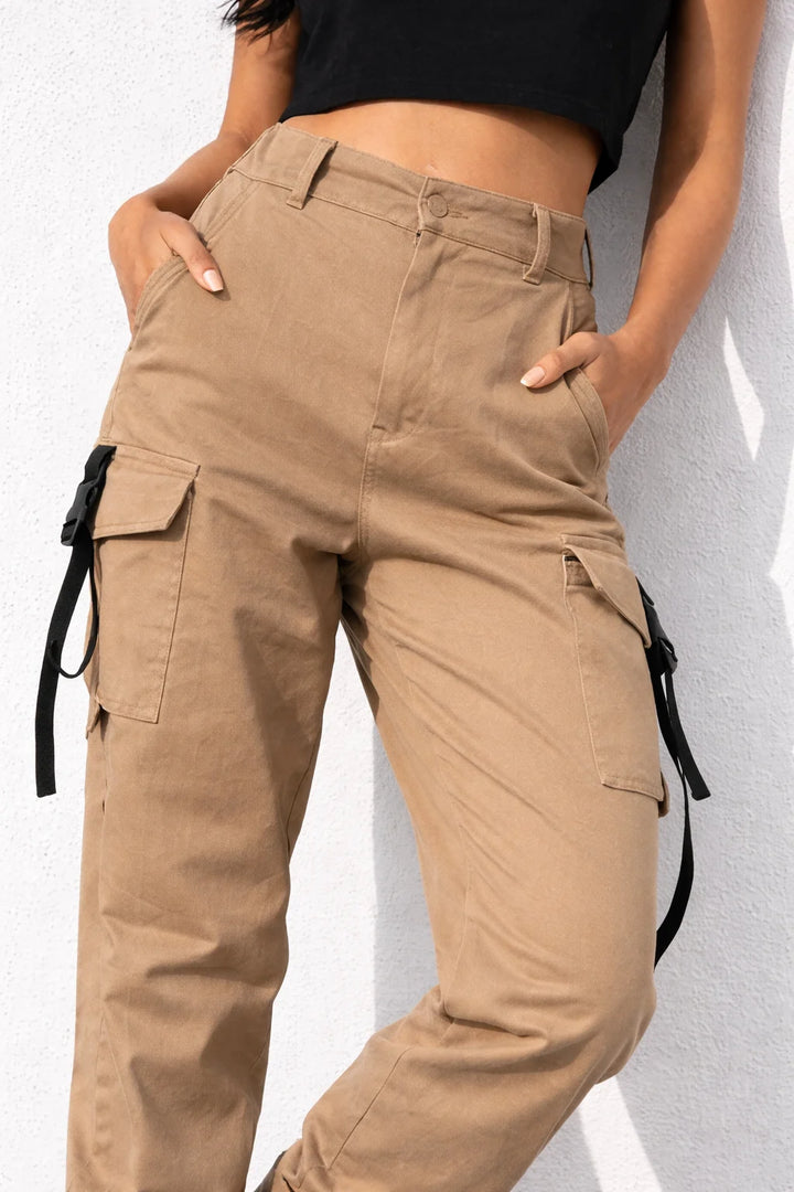 Pantalon Cargo Beige Femme | Cargo Styles