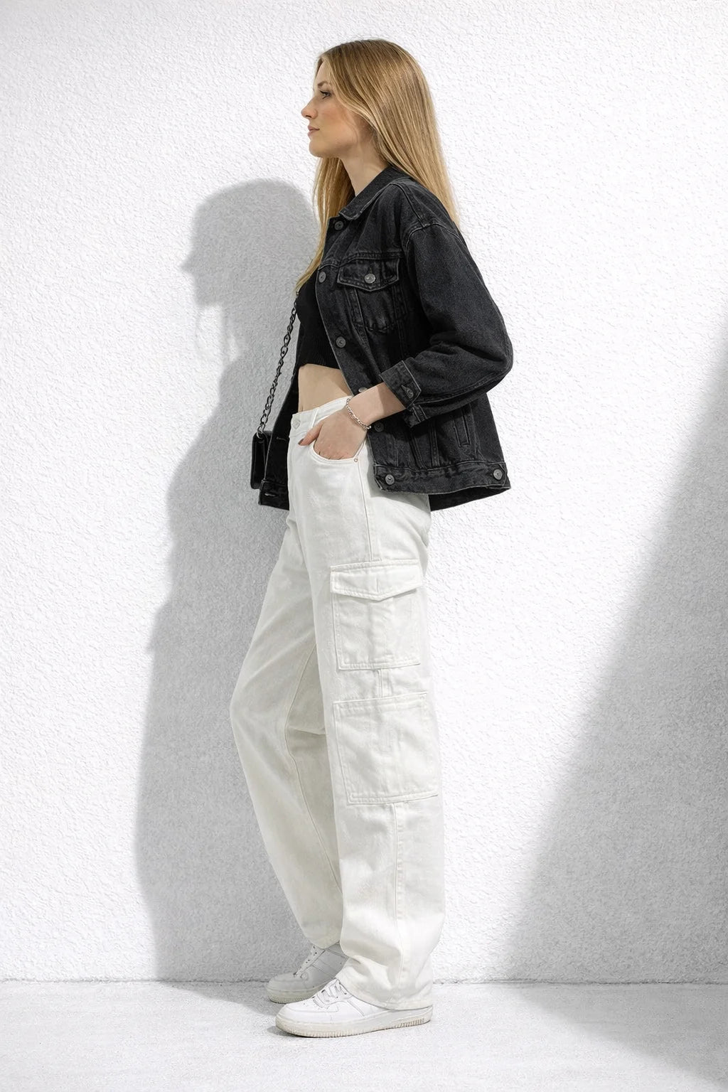 Pantalon Cargo Blanc Femme | Cargo Styles