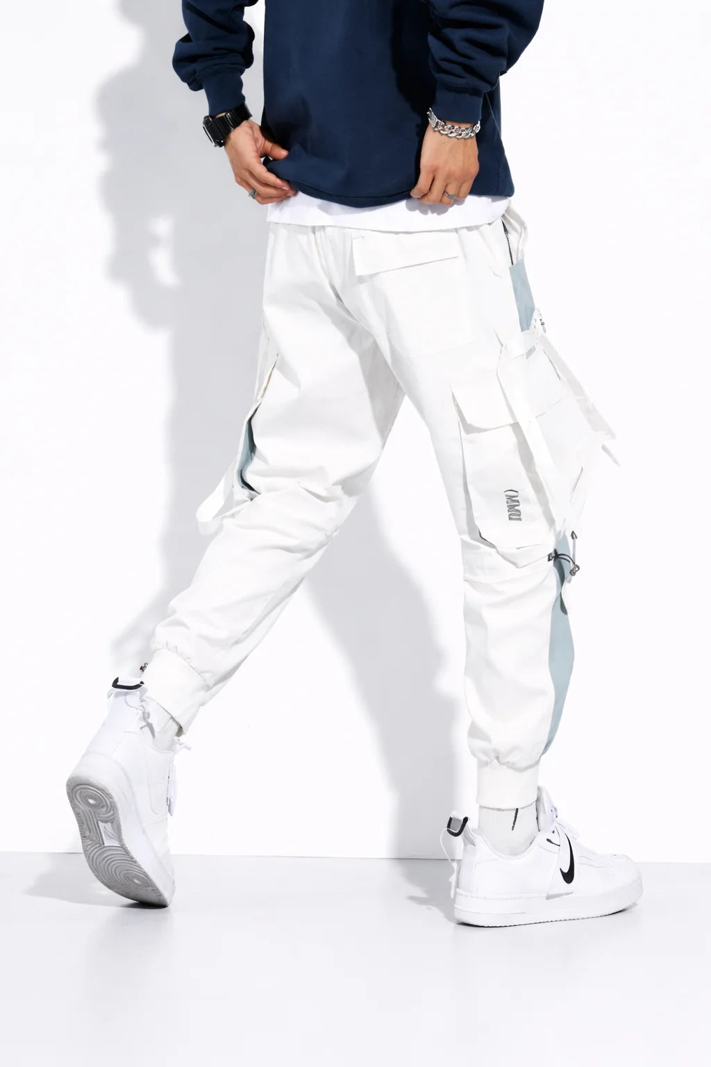 Pantalon Cargo Blanc Homme | Cargo Styles
