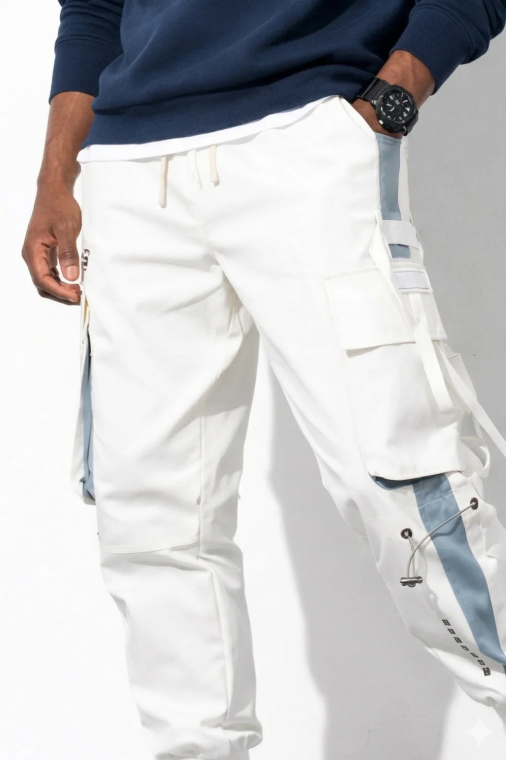 Pantalon Cargo Blanc Homme | Cargo Styles