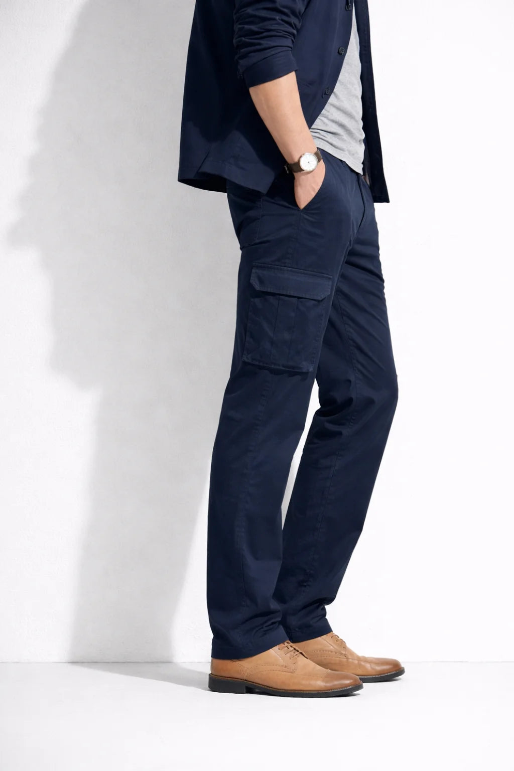 Pantalon Cargo Bleu Marine | Cargo Styles