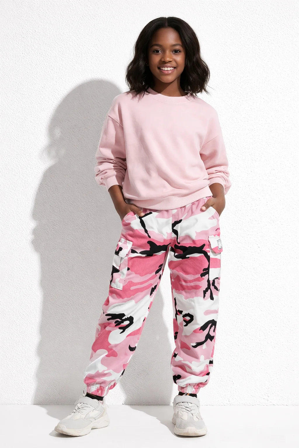 Pantalon Cargo Camouflage Rose | Cargo Styles