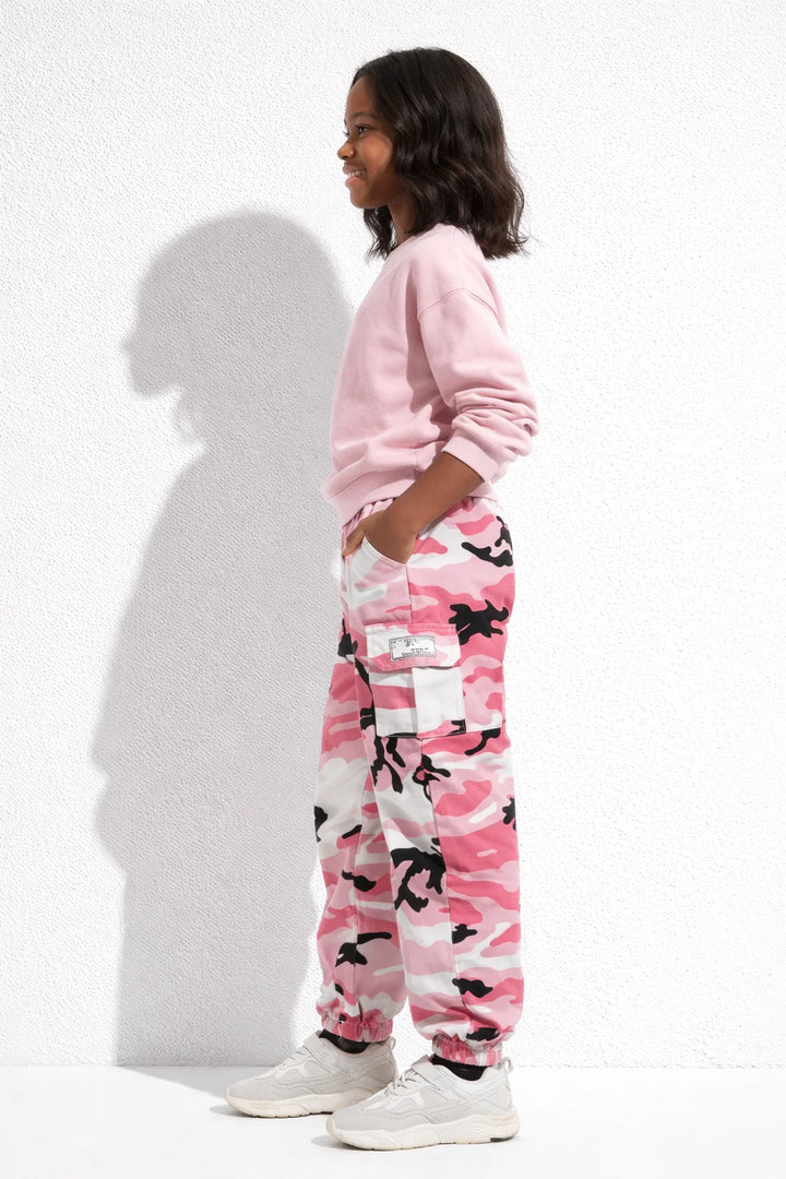 Pantalon Cargo Camouflage Rose | Cargo Styles