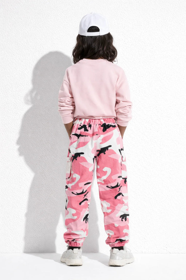 Pantalon Cargo Camouflage Rose | Cargo Styles