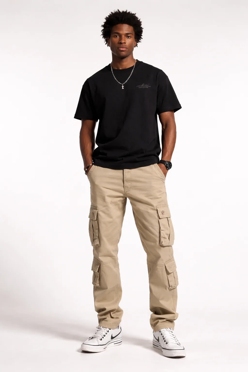 PANTALON CARGO HOMME CASUAL CLASSIQUE