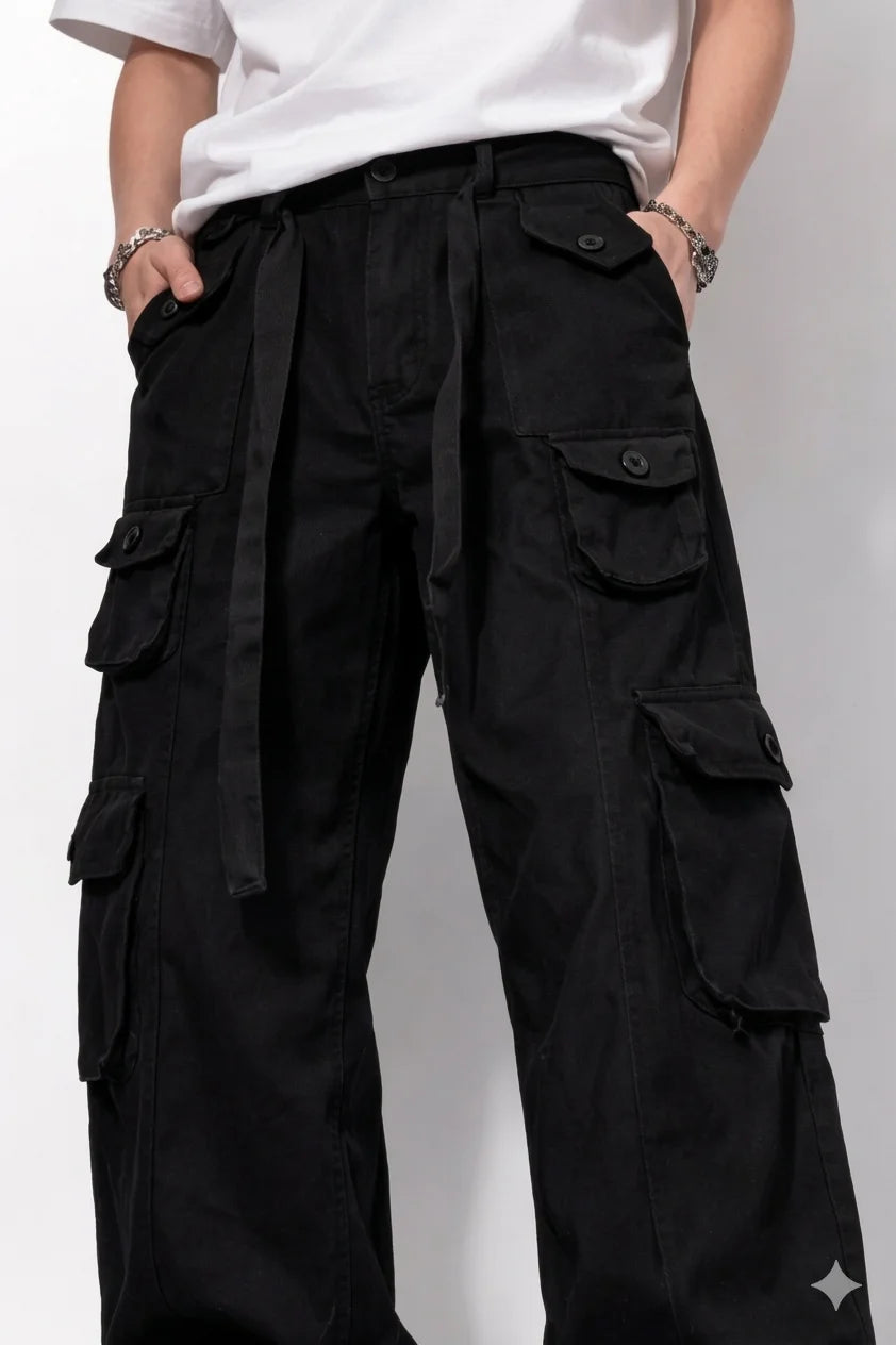 Pantalon Cargo Coupe Large Homme | Cargo Styles