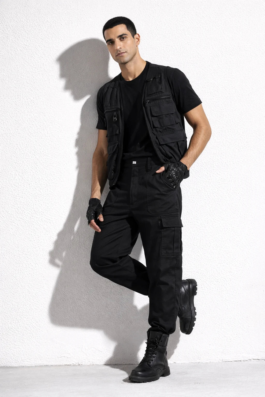 PANTALON CARGO DARKER NOIR