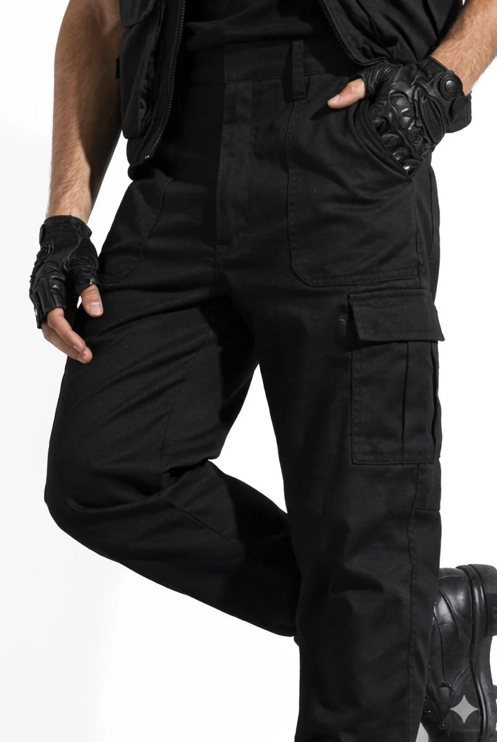PANTALON CARGO DARKER NOIR