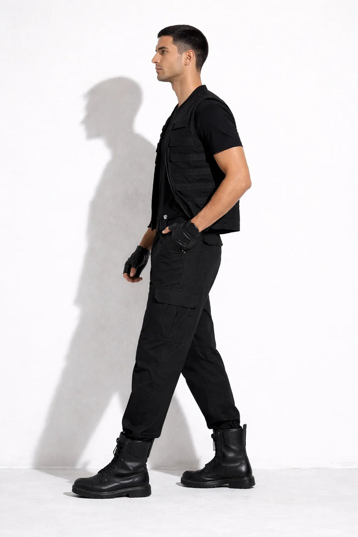 PANTALON CARGO DARKER NOIR