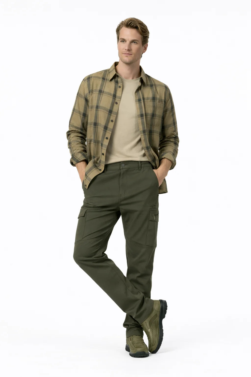 Pantalon Cargo Droit | Cargo Styles