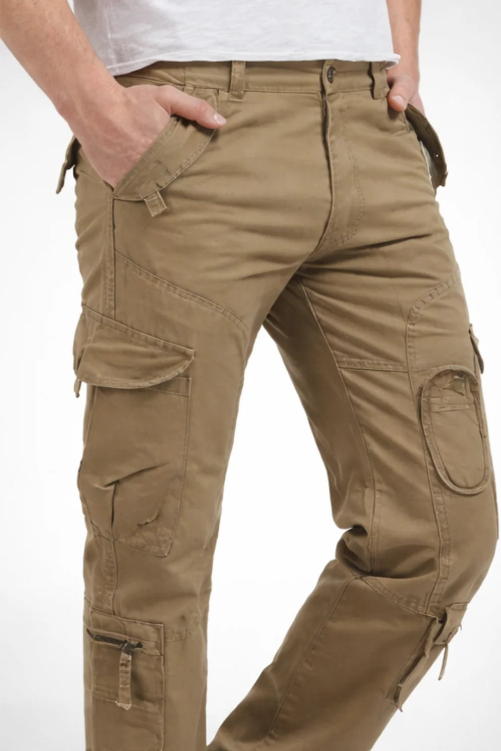 Pantalon Cargo Droit Homme | Cargo Styles