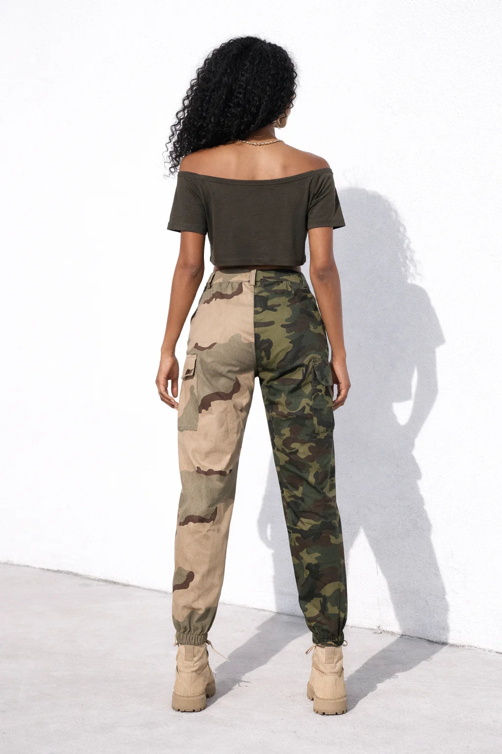 Pantalon Cargo Femme Camouflage | Cargo Styles