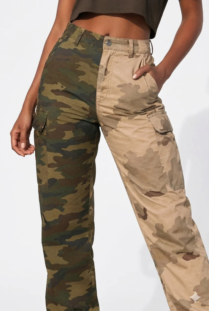 Pantalon Cargo Femme Camouflage | Cargo Styles