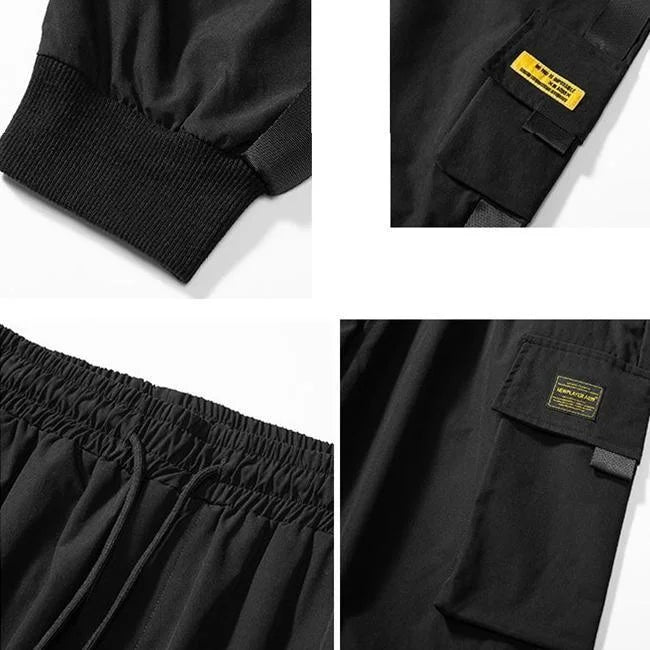 pantalon cargo femme streetwear détails