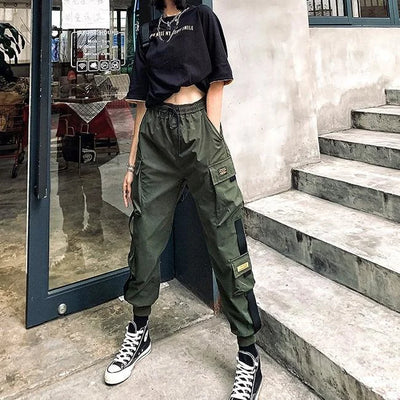 pantalon cargo femme streetwear