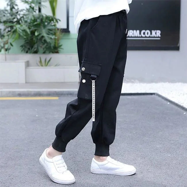 pantalon cargo fille 10 ans de profil