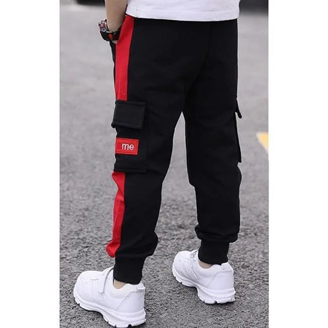 pantalon cargo garçon 12 ans de dos