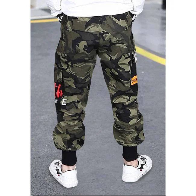 PANTALON CARGO GARCON STREET CAMOUFLAGE