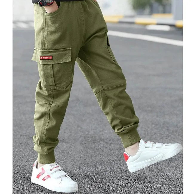 PANTALON CARGO GARCON SOUPLE