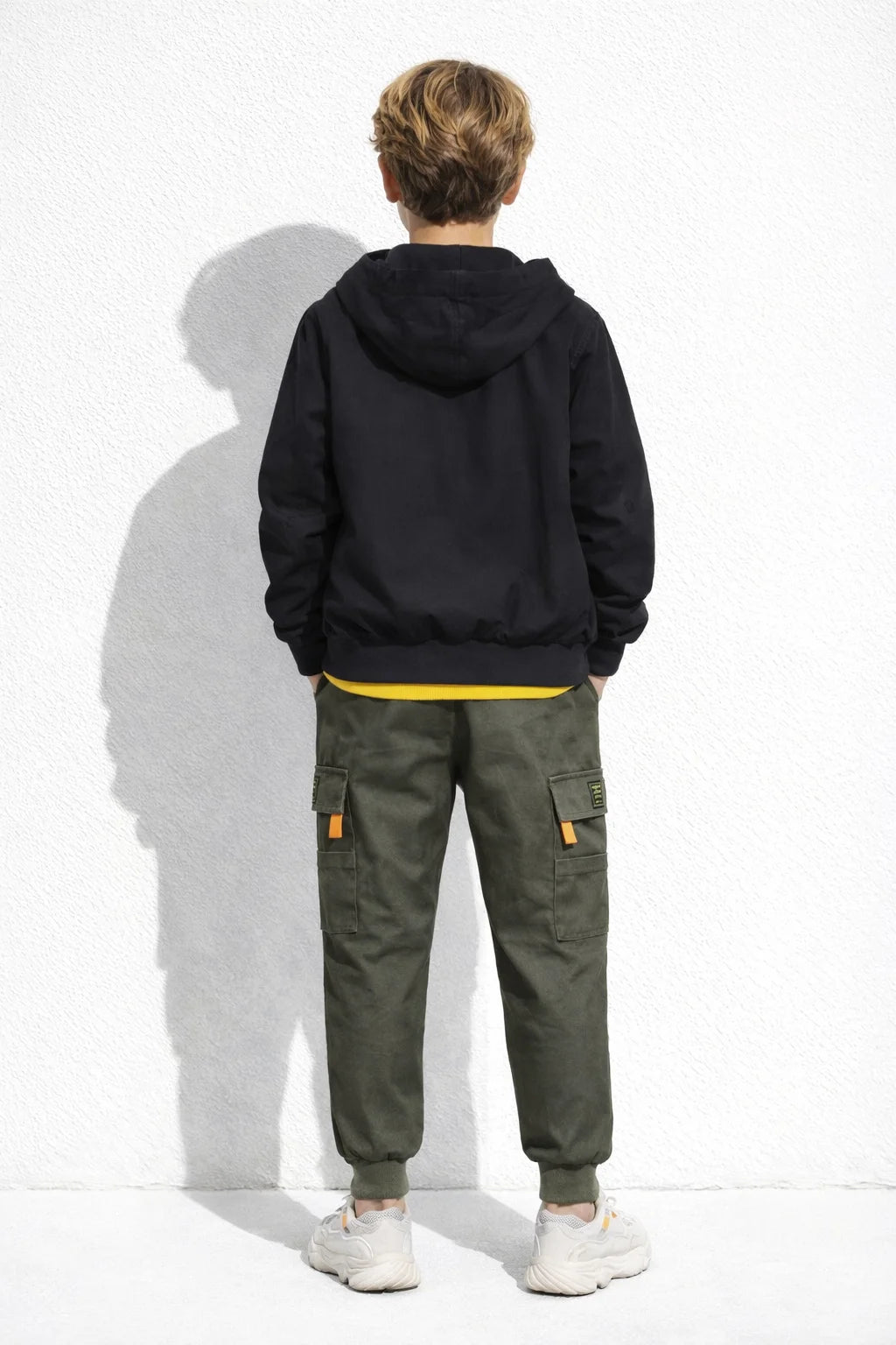 Pantalon Cargo Garçon Kaki | Cargo Styles