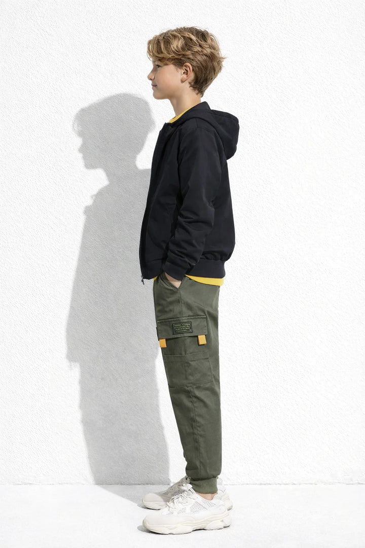 Pantalon Cargo Garçon Kaki | Cargo Styles
